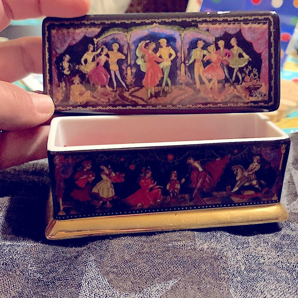 Vintage music box